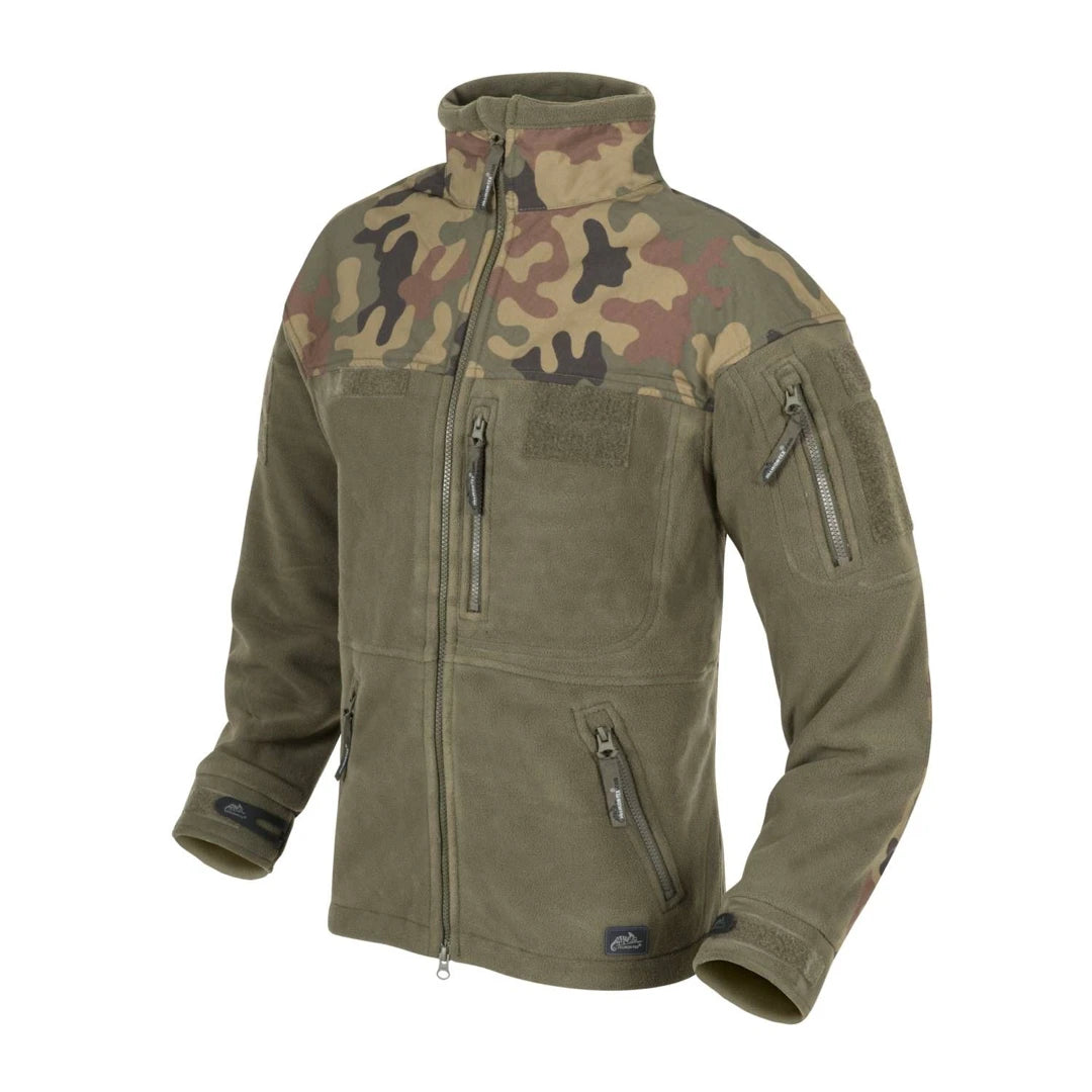 Helikon Infantry Army Duty Fleece Mens Hunting Jacket Zipped Pockets-TruClothing