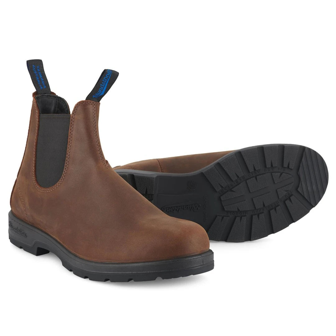 Blundstone 1477 100% Echtleder Braun Stiefel Retro Vintage Boots