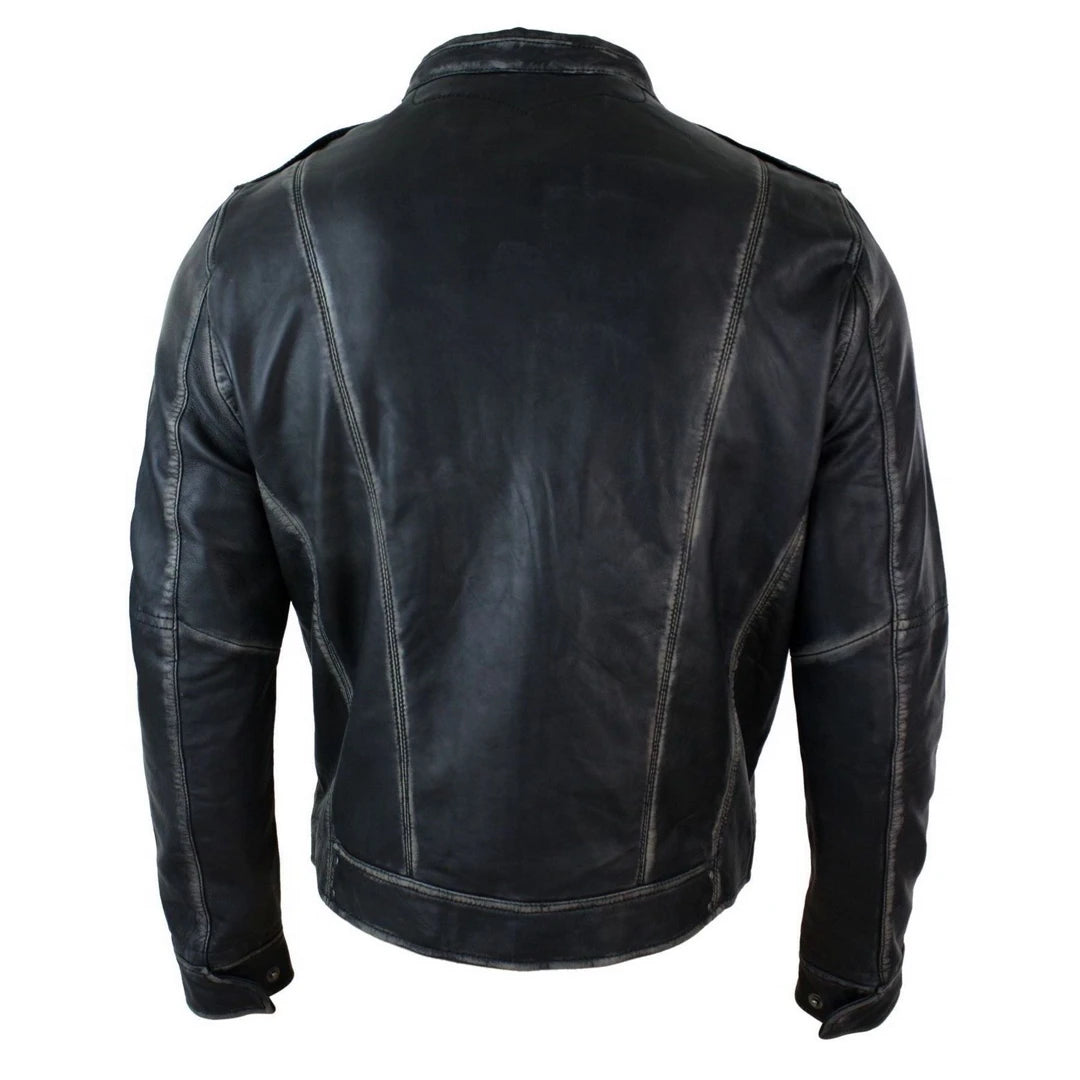 Chaqueta moto casual hotsell