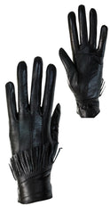 KK WG 6063 Womens Real Leather Winter Gloves Fur Fleece Lined Warm Ladies Gift-TruClothing