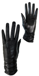KK WG 6067 Womens Real Leather Winter Gloves Fur Fleece Lined Warm Ladies Gift-TruClothing