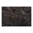 Ladies Slim Fit Leather Blazer-TruClothing
