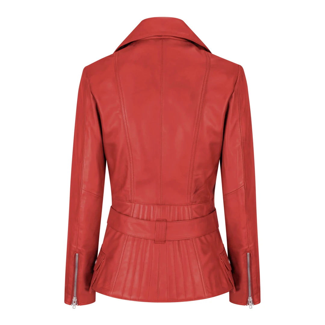 Red 2025 fitted jacket