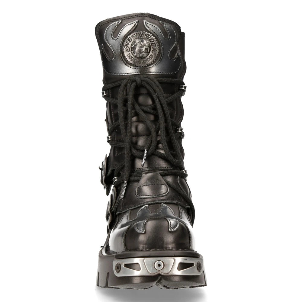 Mens goth 2025 boots clearance