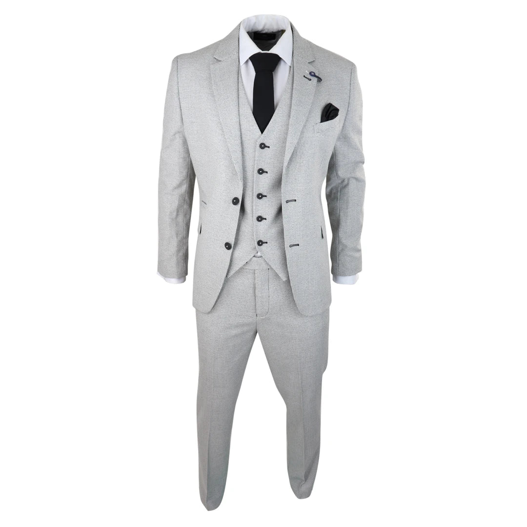 Traje gris con negro hombre hotsell