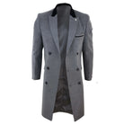 Mens 3/4 Long Double Breasted Overcoat-TruClothing