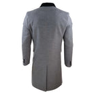 Mens 3/4 Long Double Breasted Overcoat-TruClothing