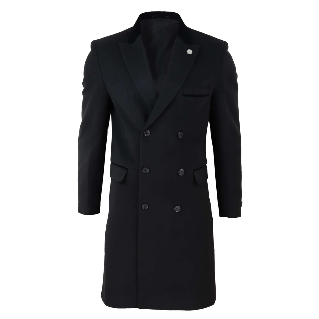 Men s Overcoats Long Wool Overcoats for Men TruClothing UK