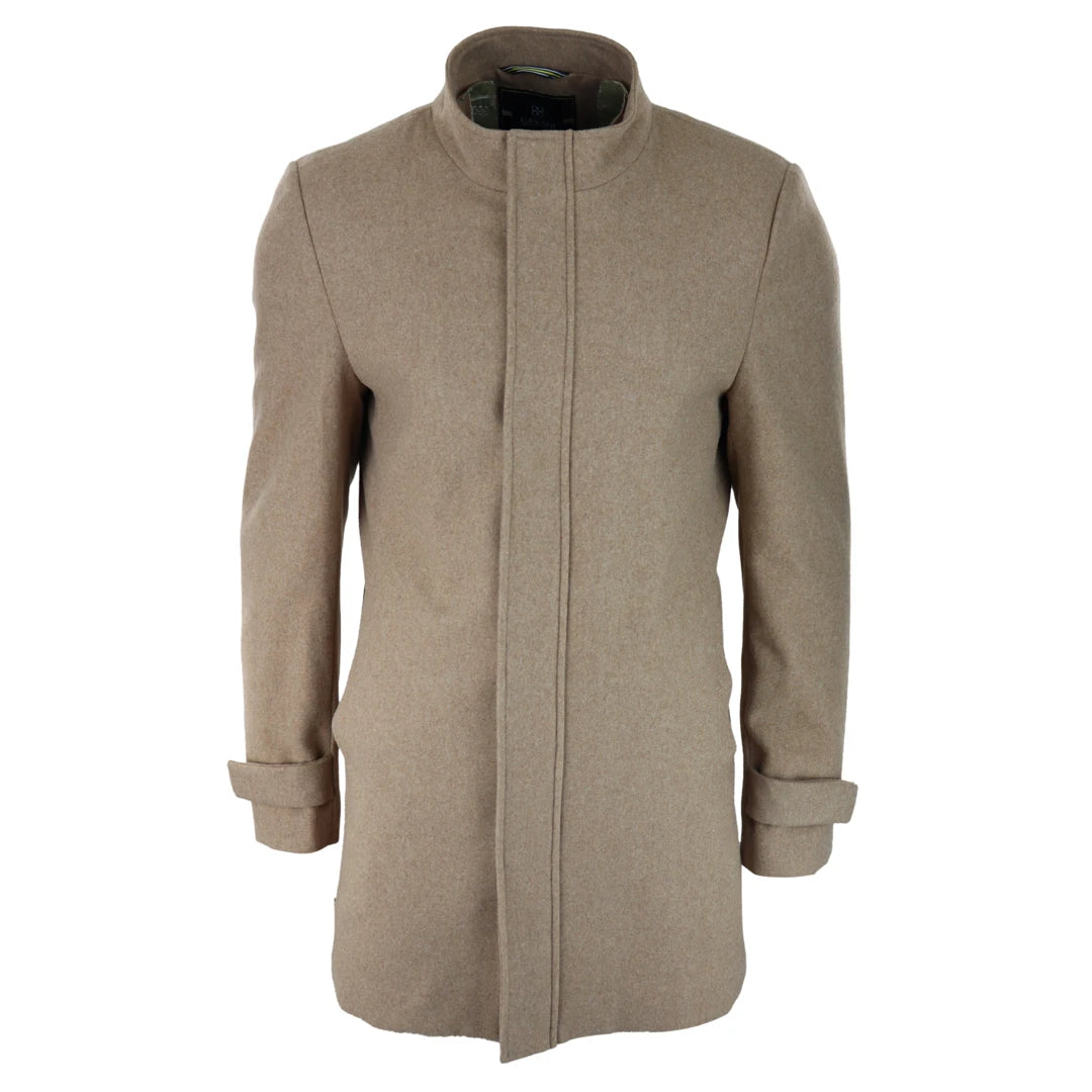 Ccm team shop wool blend overcoat