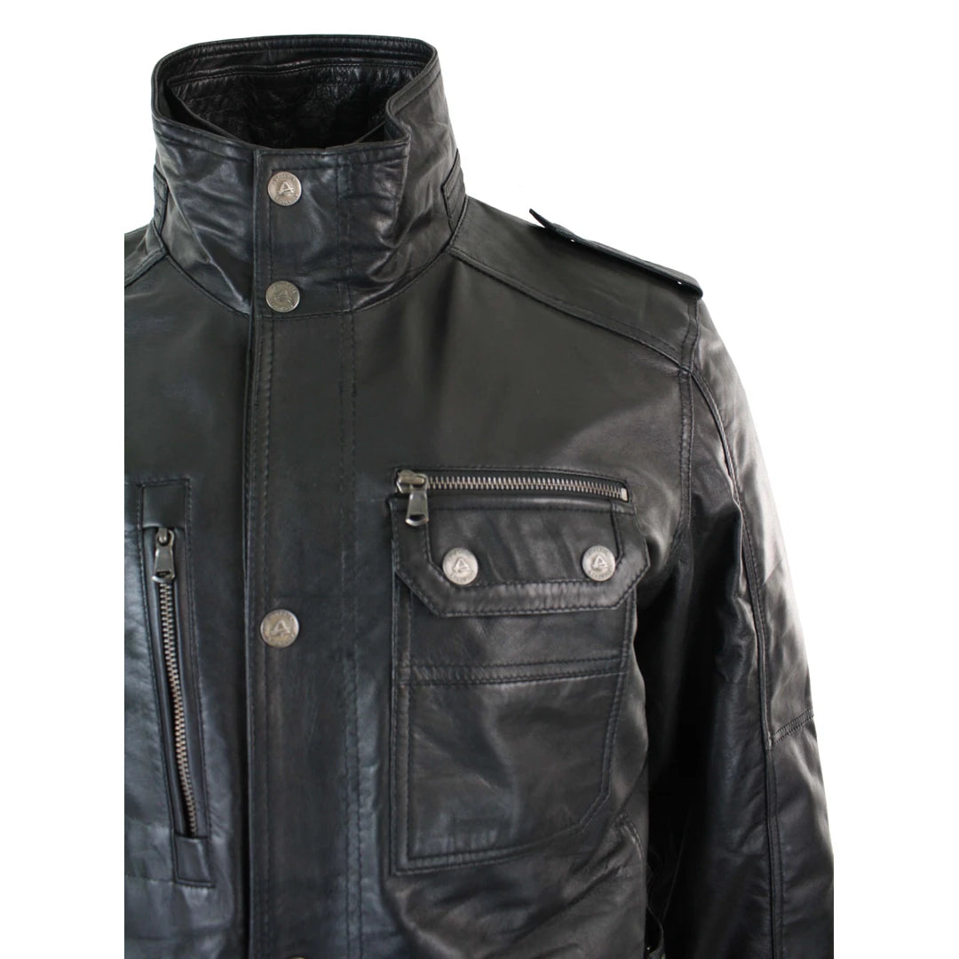 Belstaff tan 2025 leather jacket