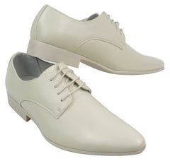 Beige leather 2025 shoes mens
