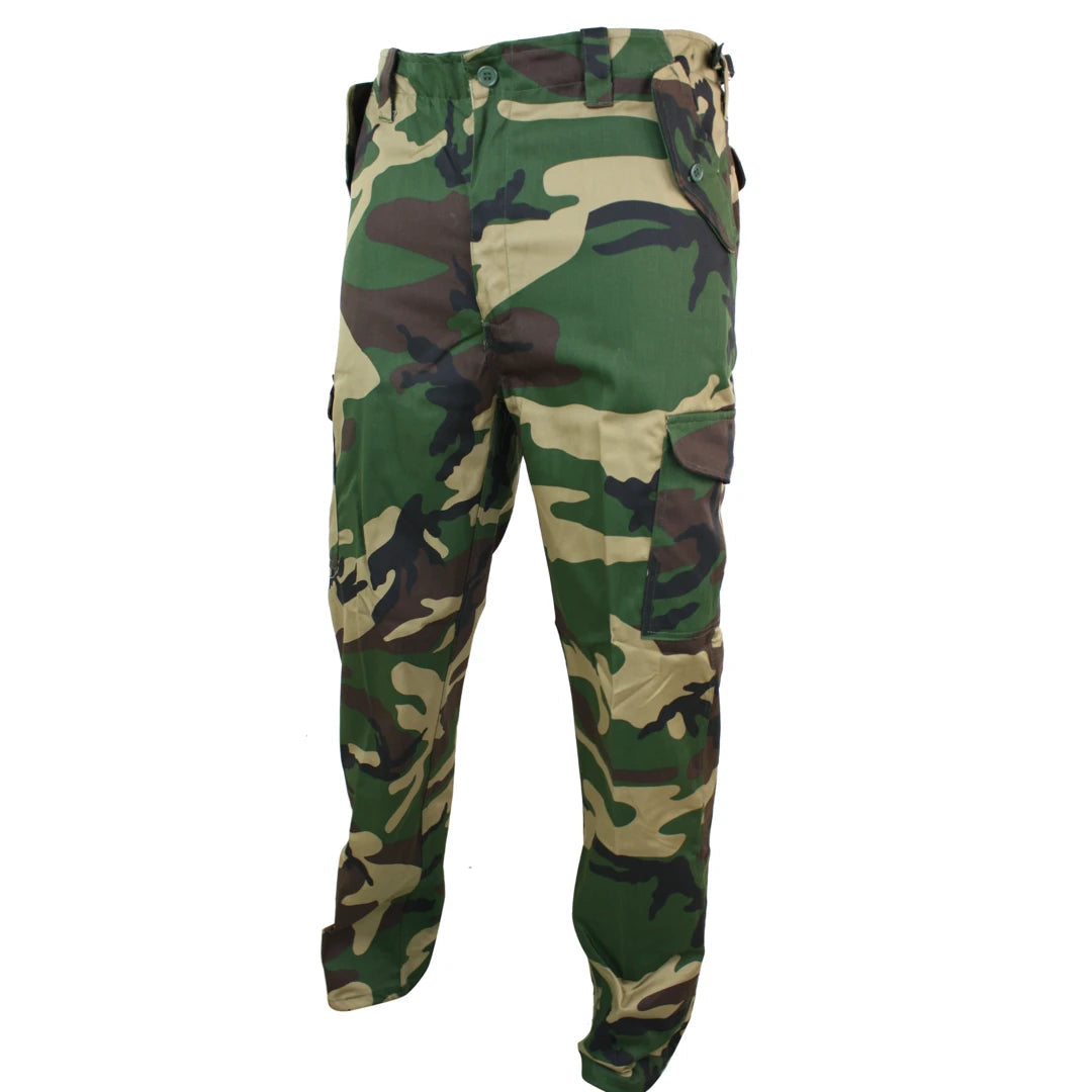 Mens Cargo Combat Trousers Camo Work Wear Army Military PREMIUM Quality-TruClothing