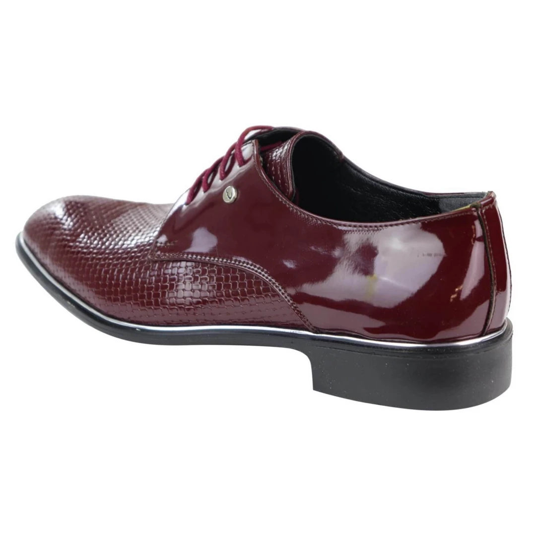 Mens Classic Laced Pattern Shoes-TruClothing