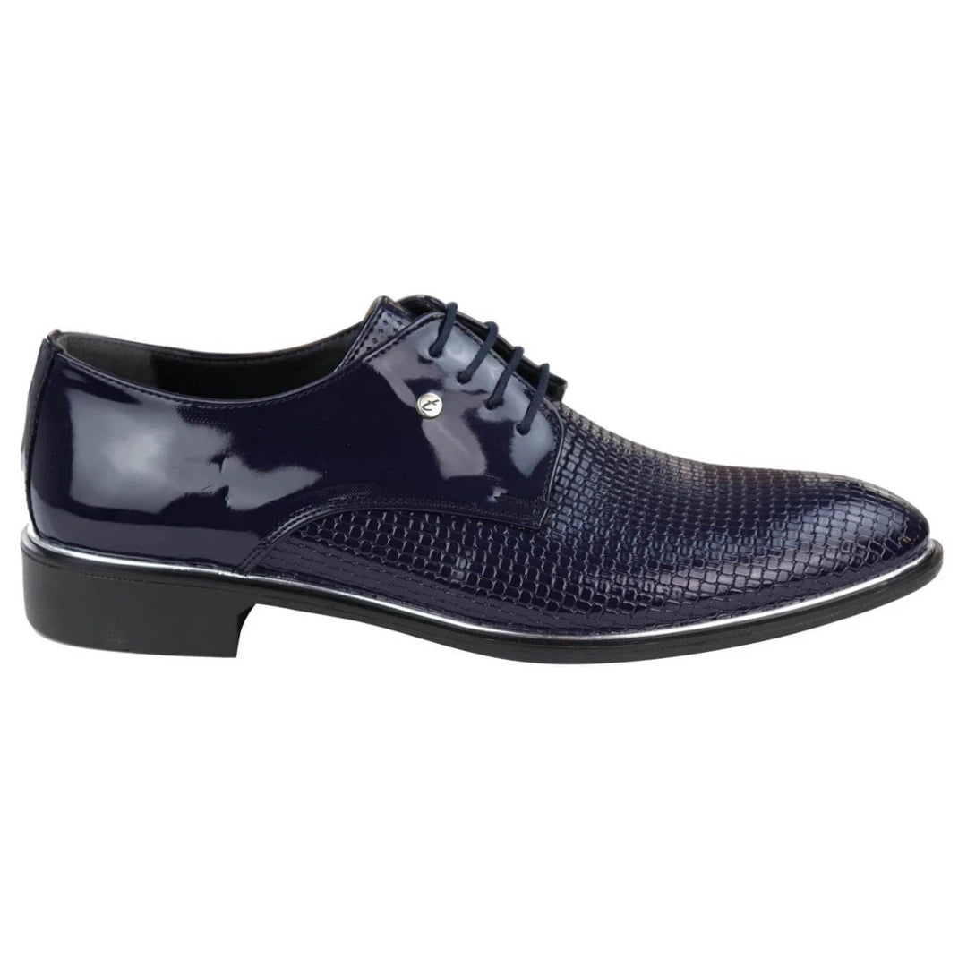 Mens Classic Laced Pattern Shoes-TruClothing