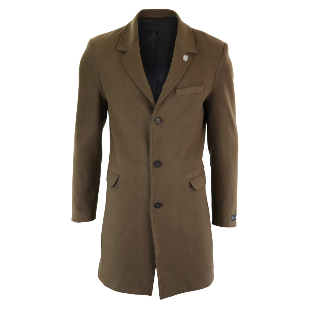 Men's quarter length coat clearance