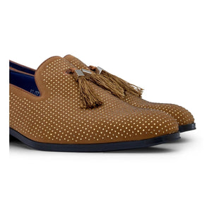 Mens Diamond Dancing Shoes with Tassels-TruClothing