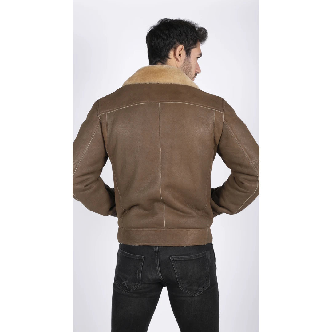 Aviator clearance jacket camel