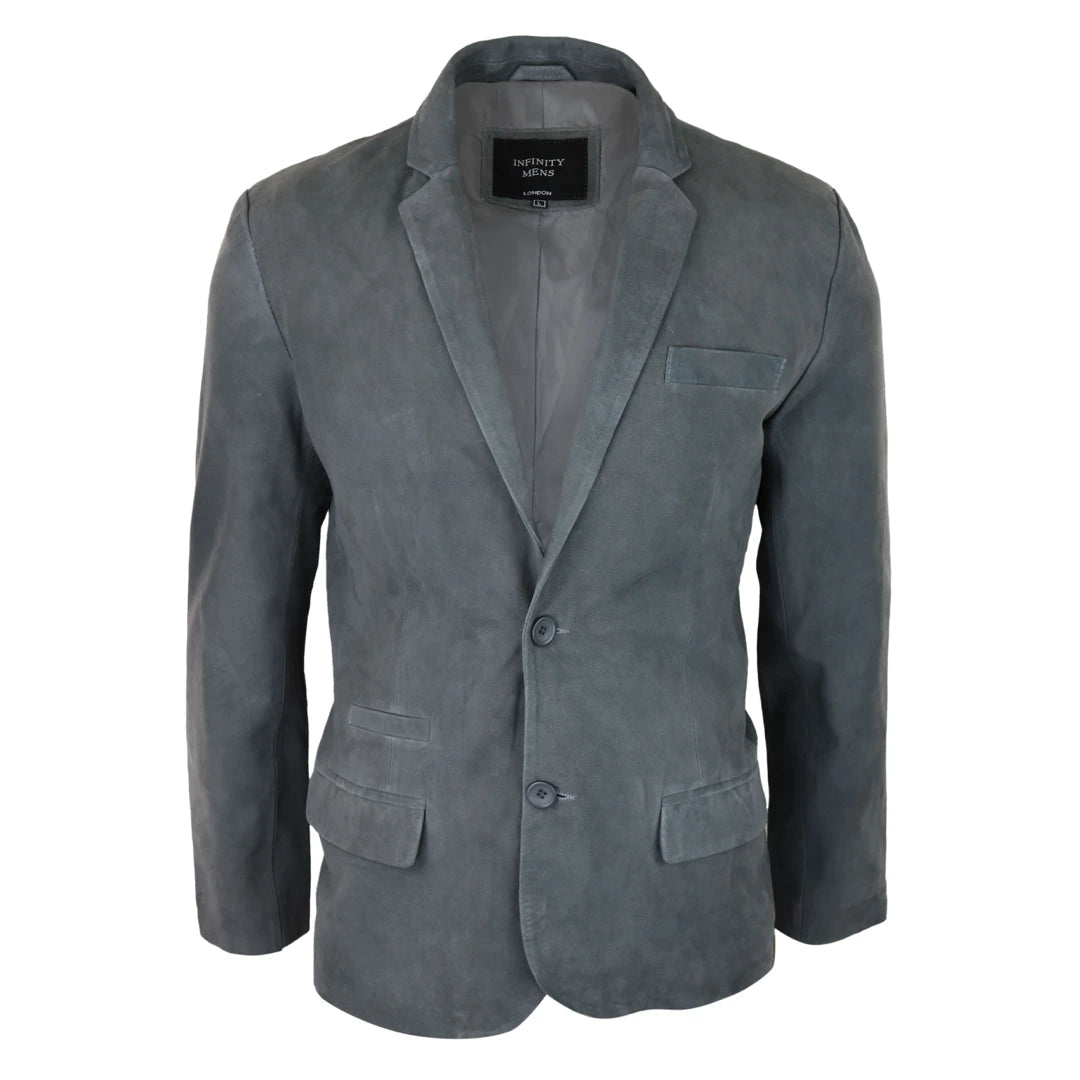 Suede leather 2025 sport coat