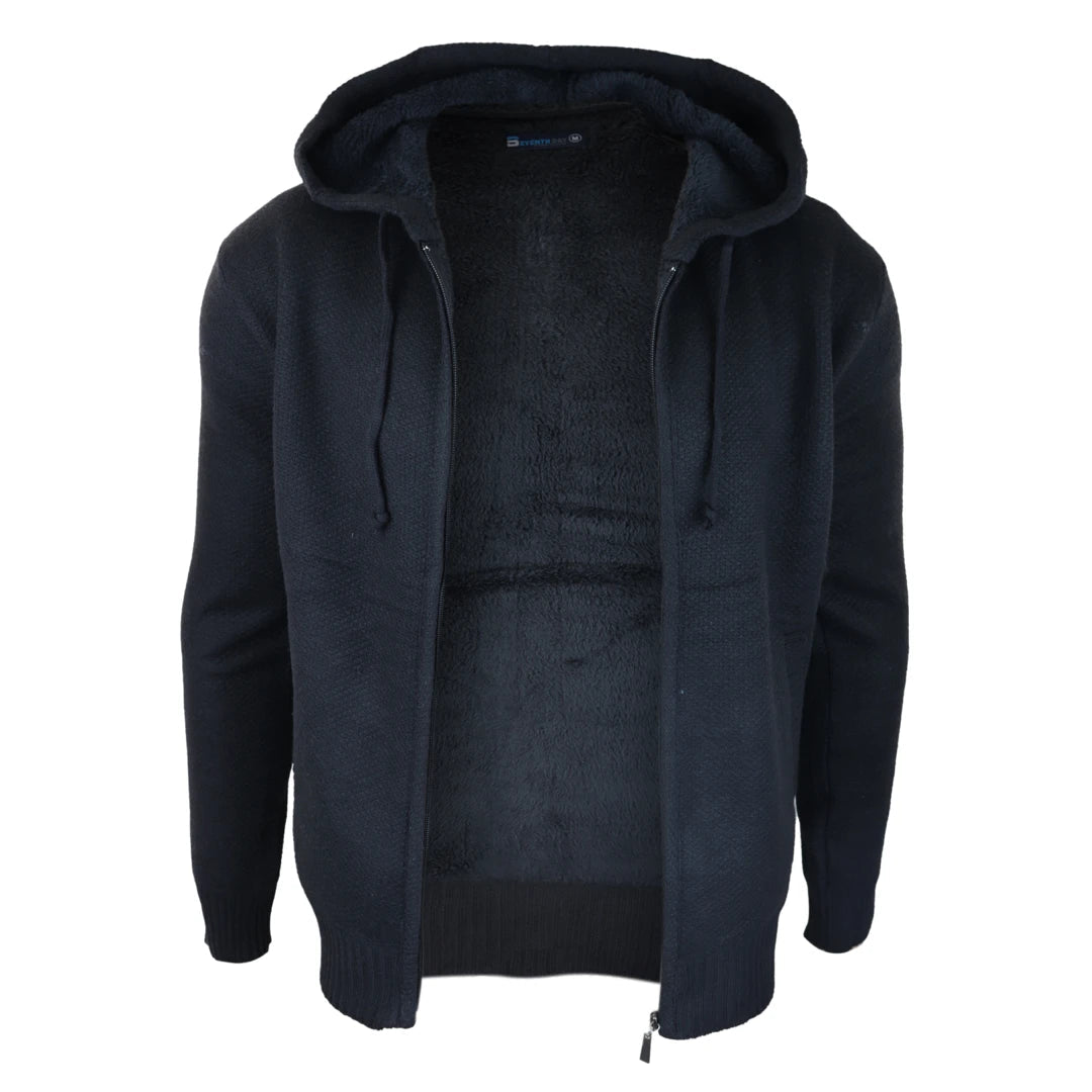 Mens fur lined fleece best sale
