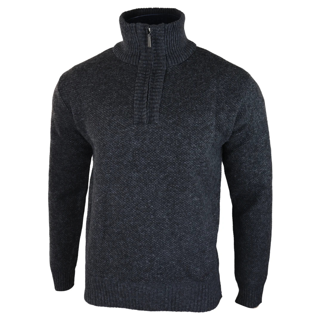Men's v 2025 neck fleece jumper