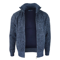 Men s Jumper Jacket Fur Cardigan Knitted TruClothing