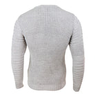 Mens Knitted Jumper - Beige or Olive Green-TruClothing