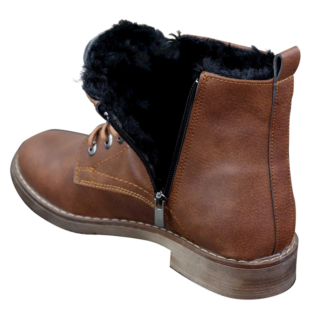 Mens fleece lined winter boots shop