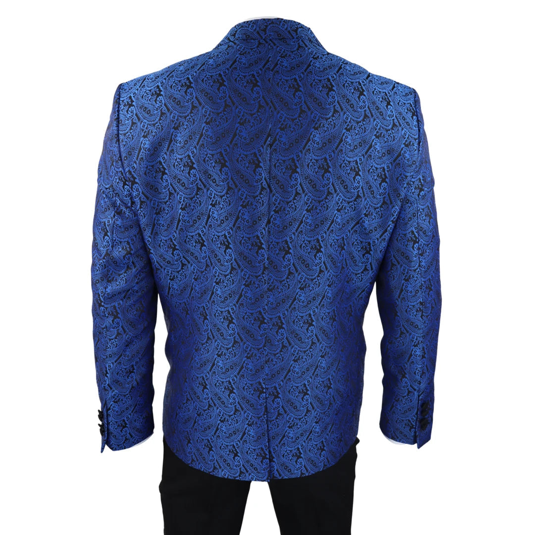Mens paisley 2025 suit jacket