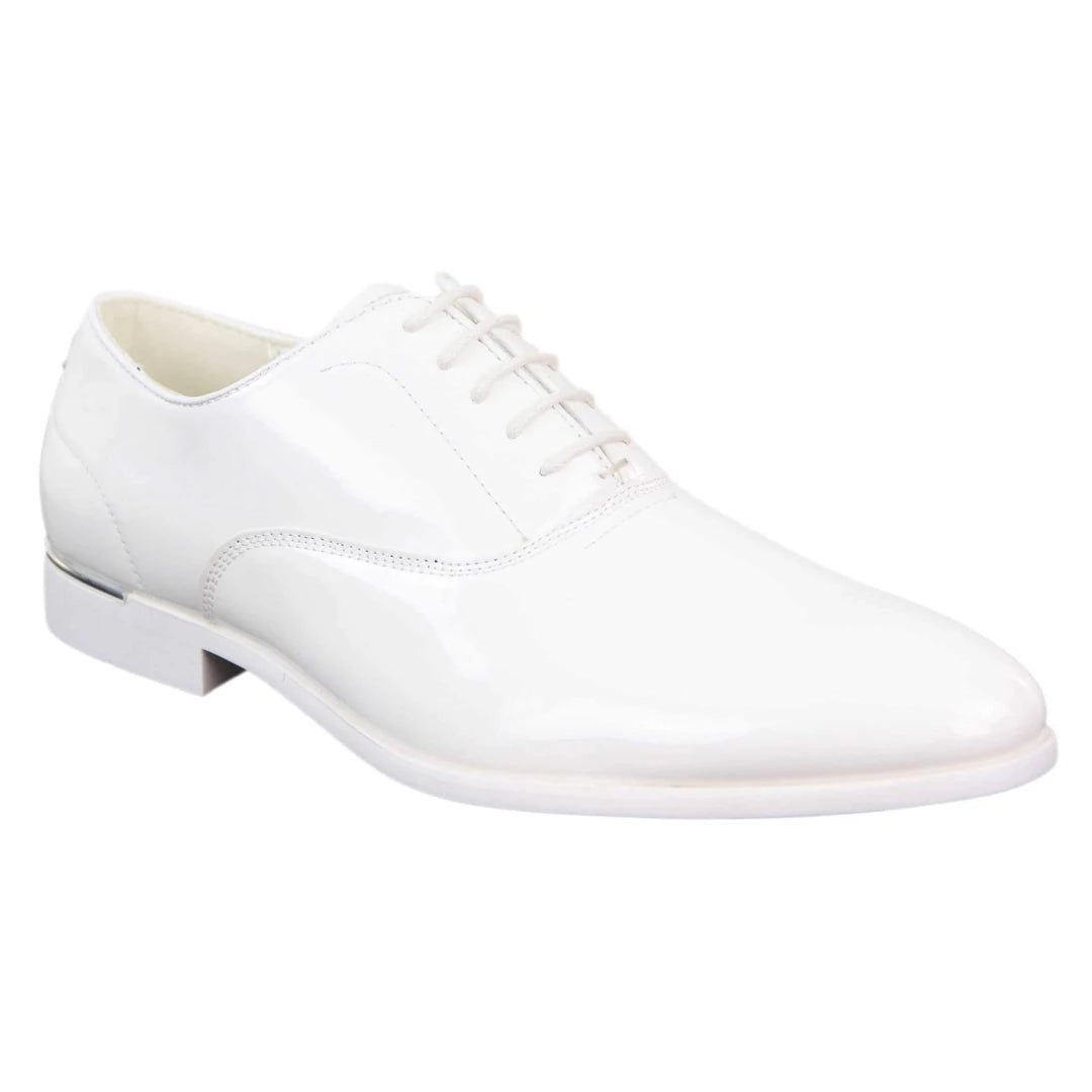 Mens white formal shoes cheap