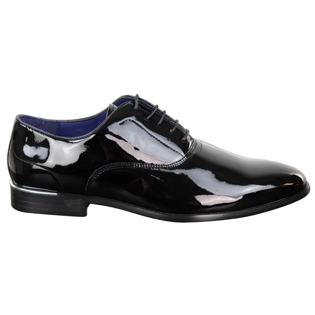 Mens blue smart shoes sales