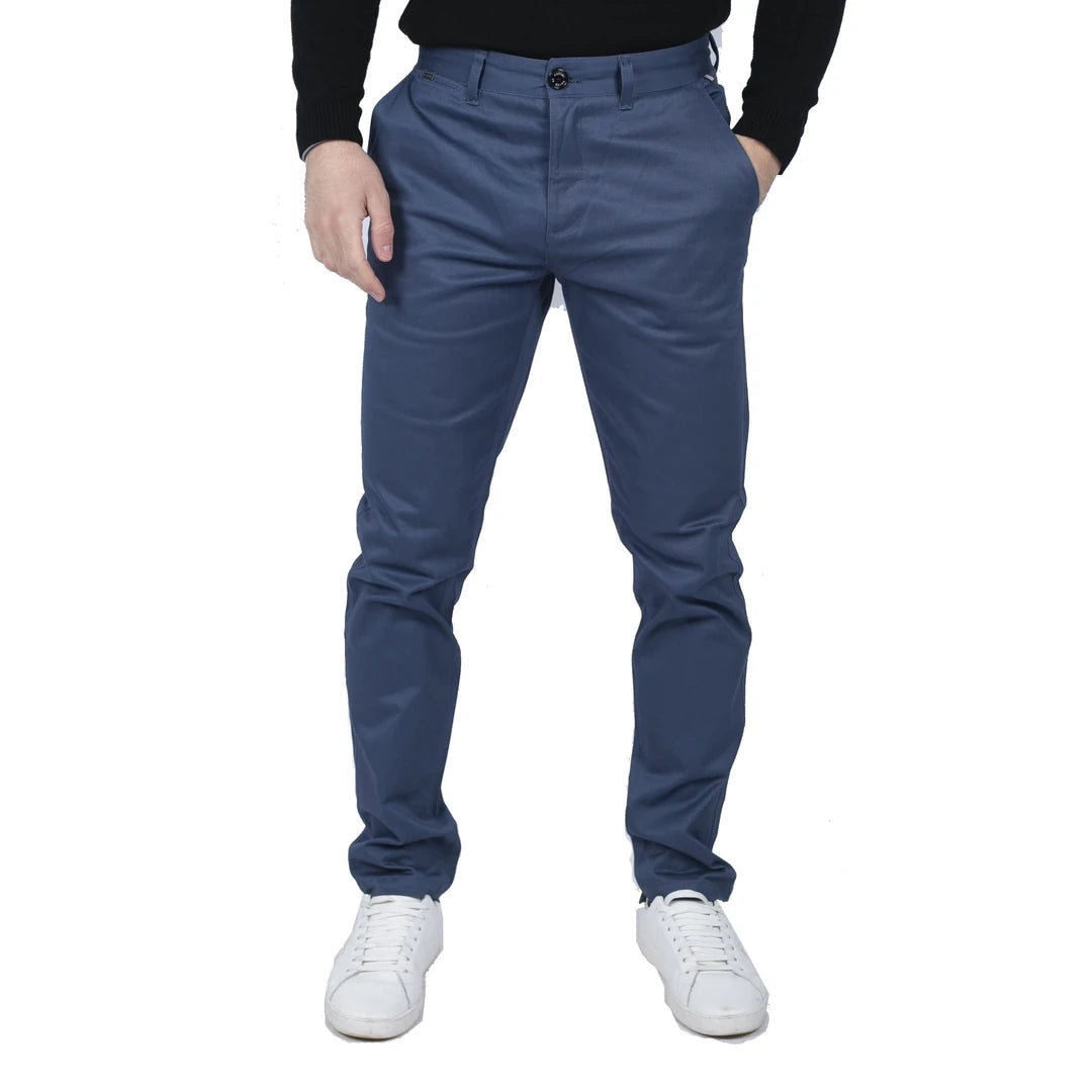 Cavani Dakota Men's Regular Stretchy Chino Trousers – TruClothing