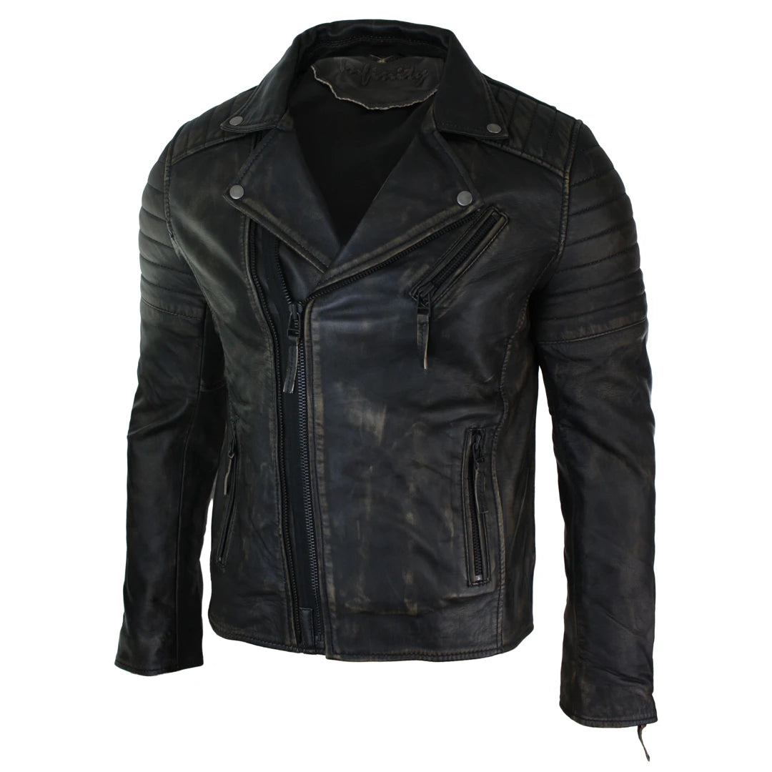 Men’s Leather Jackets | Real Genuine Leather Jackets | TruClothing