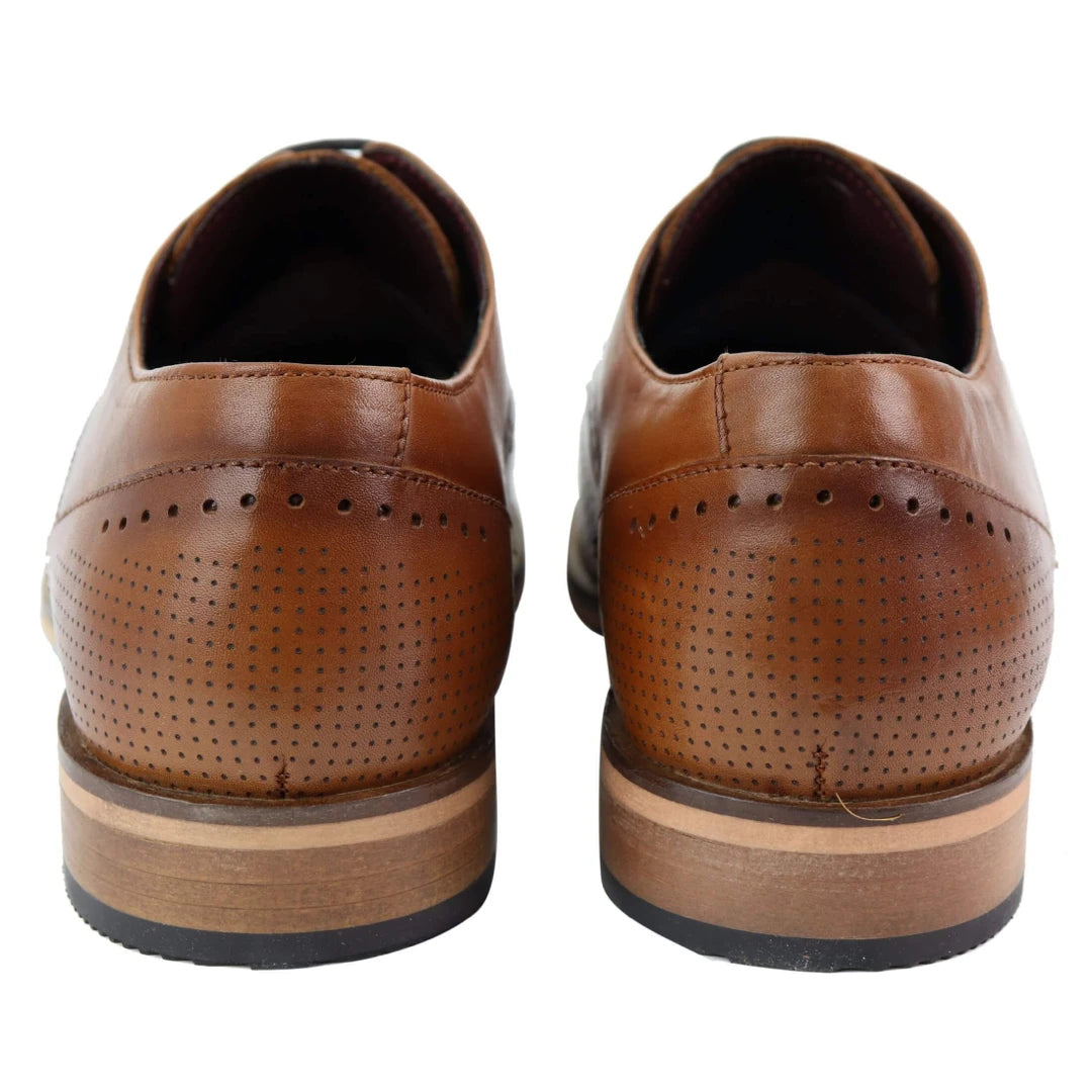 Mens tan 2025 work shoes
