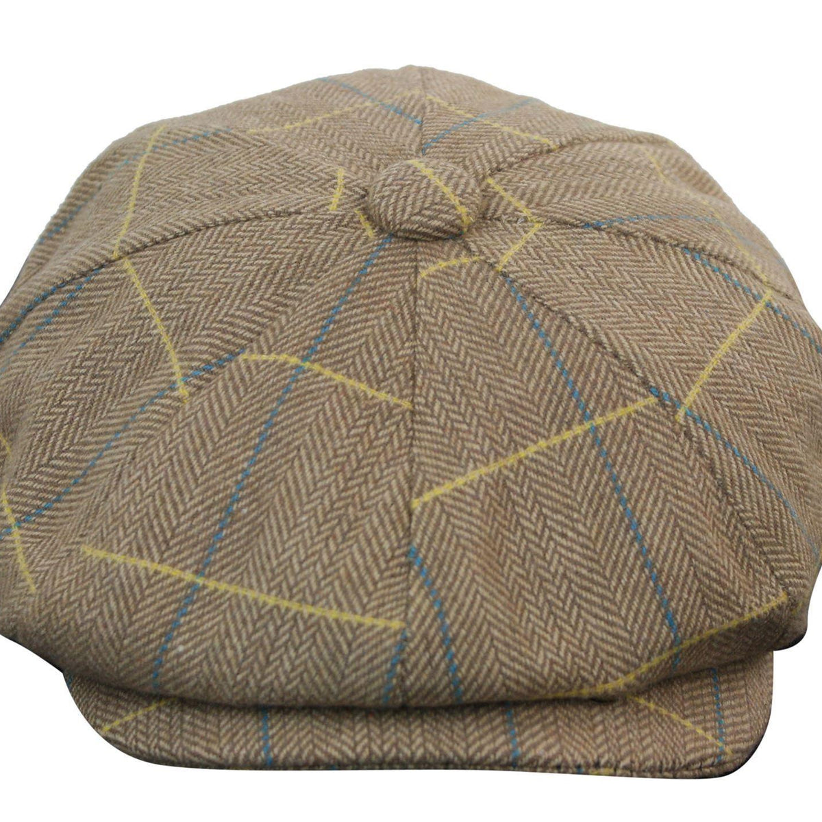 Men's Tweed Newsboy Razor Flat Cap Peaky Blinders Baker – TruClothing