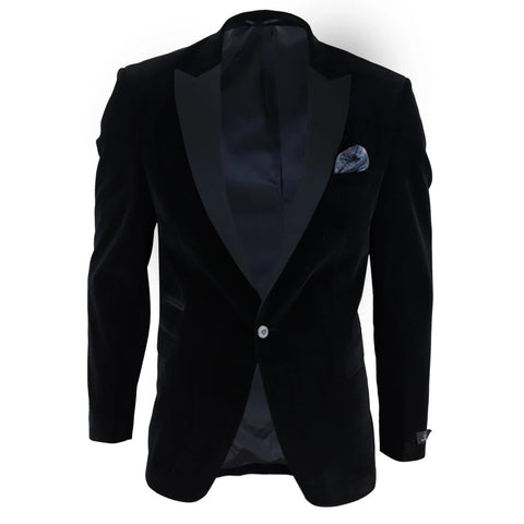 Formal black jacket mens discount