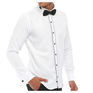 Ecca-wing-stripe_shirt_White_L, Ecca-wing-stripe_shirt_White_M, Ecca-wing-stripe_shirt_White_S, Ecca-wing-stripe_shirt_White_XL, Ecca-wing-stripe_shirt_White_XXL