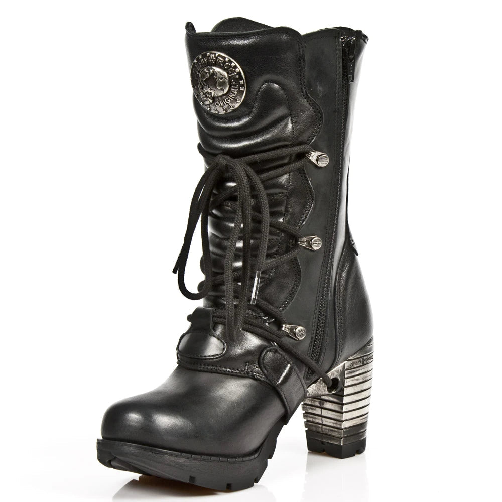 New rock boots metal heel online