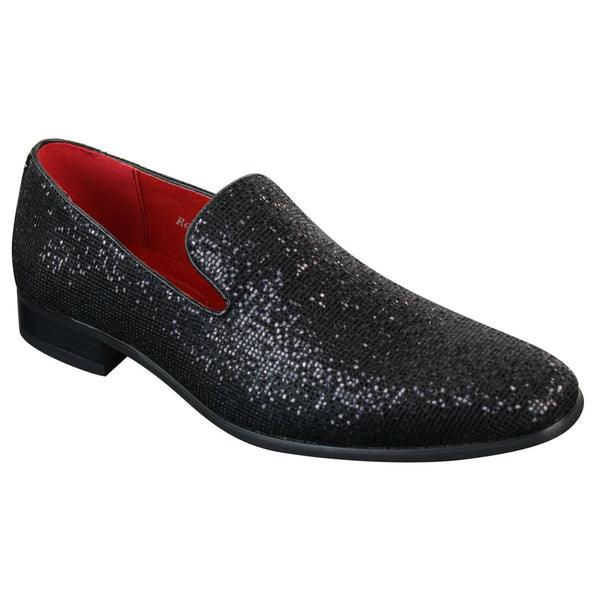 Mens red hot sale sparkly shoes