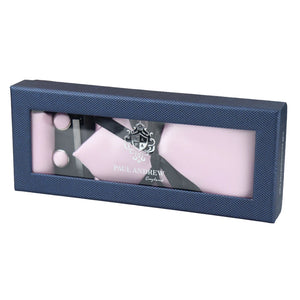 Satin Silk Tie Gift Set Pocket Square Cuff Links Tie Shiny Satin-TruClothing