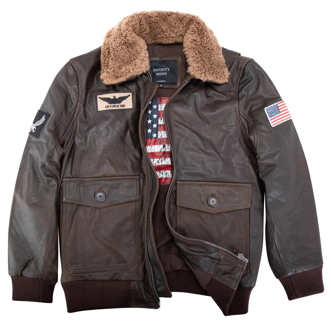 Air force 2025 aviator jacket