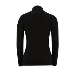Womens Cashmere Jumper Zip Polar Neck Pure Cashmere Wool Pullover Cardigan-TruClothing
