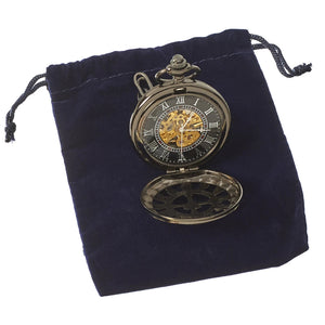 Automatic Mechanical 1920's Blinders Pocket Watch - Black - TruClothing.com - 2