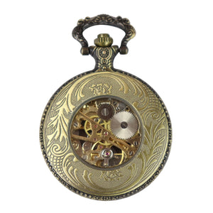Reloj de bolsillo de los anteojos mecánicos automáticos de 1920 - Dorados - TruClothing.com - 5