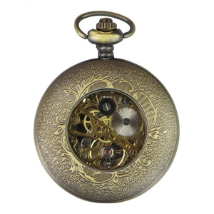 Reloj de bolsillo de los anteojos mecánicos automáticos de 1920 - Dorados - TruClothing.com - 5
