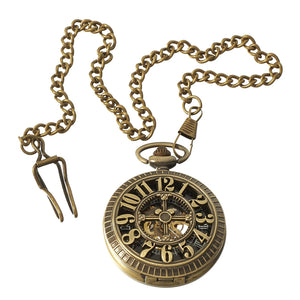 Automatic Mechanical 1920's Blinders Pocket Watch - Gold - TruClothing.com - 5
