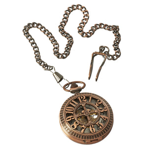 Automatic Mechanical 1920's Blinders Pocket Watch - Gold - TruClothing.com - 6
