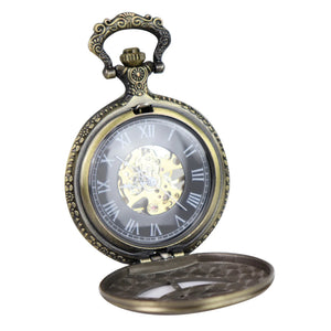 Reloj de bolsillo de los anteojos mecánicos automáticos de 1920 - Dorados - TruClothing.com - 6