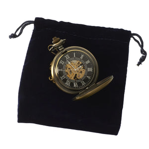 Automatic Mechanical 1920's Blinders Pocket Watch - Gold - TruClothing.com - 6