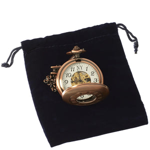 Automatic Mechanical 1920's Blinders Pocket Watch - Pink - TruClothing.com - 10
