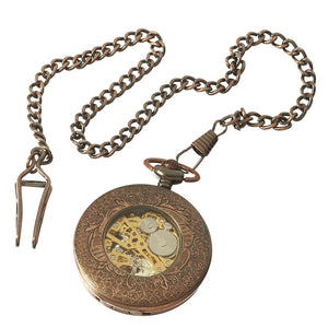 Automatic Mechanical 1920's Blinders Pocket Watch - Pink - TruClothing.com - 9